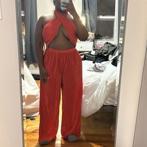 Orange jumpsuit